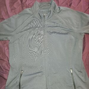 Grey Gap Bodyfit Zipper Jacket - XL